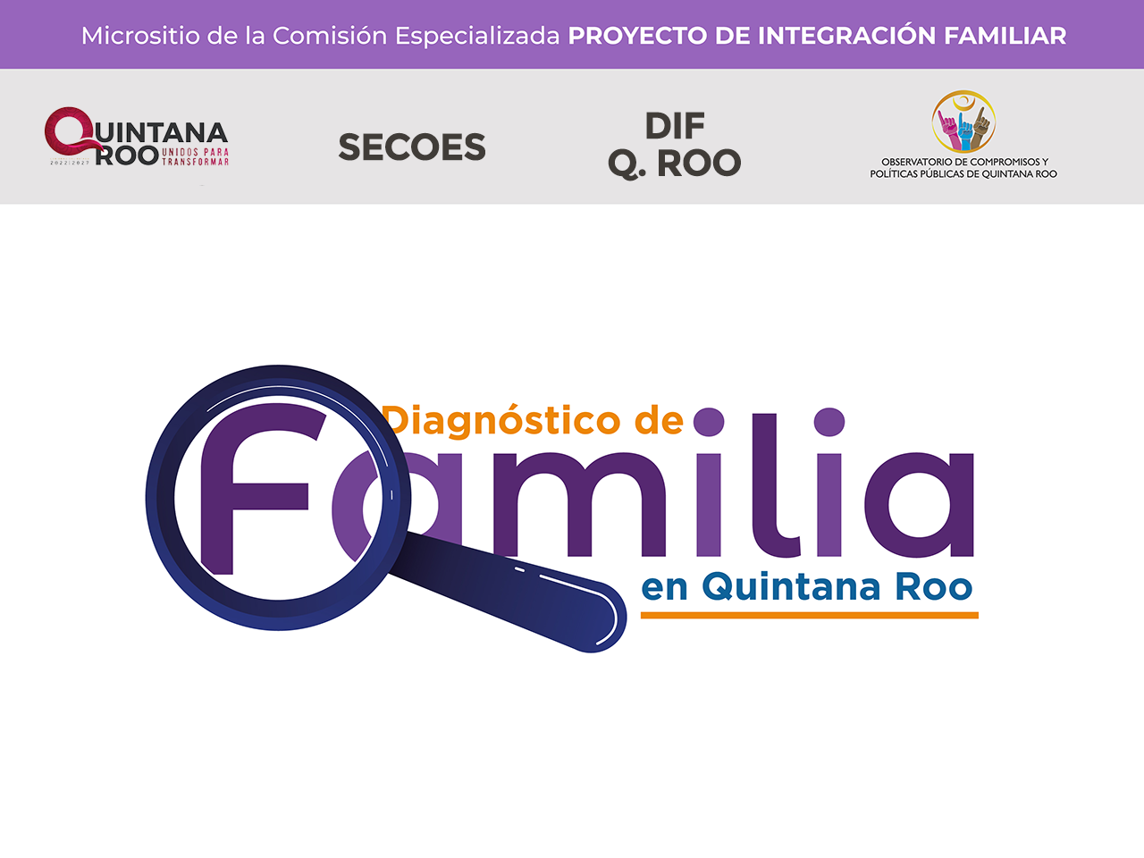 Diagnóstico de Familia en Quintana Roo